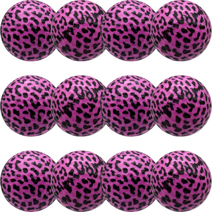 GBM Pink Leopard Print Novelty Golf Balls – Full Leopard Print Color Golf Balls for Gifts, Tournaments, League Events & Collectors, Ladies Golf Accessories, 12 Pack