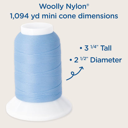 Woolly Nylon – Serger Thread for Stretch & Knit Fabrics – Light Pink