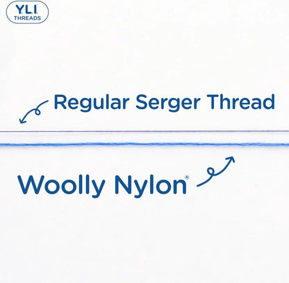 Woolly Nylon – Serger Thread for Stretch & Knit Fabrics – Light Pink