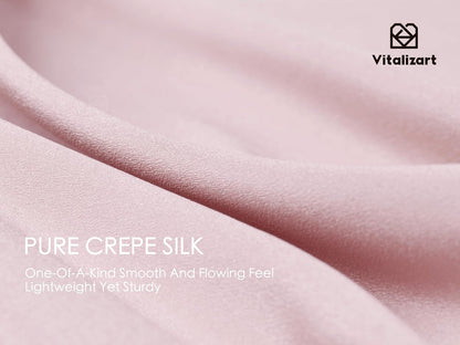 Pink Ribbon 5/8" x 15 Yds Crepe Silk-Like Handmade Frayed Fringe
