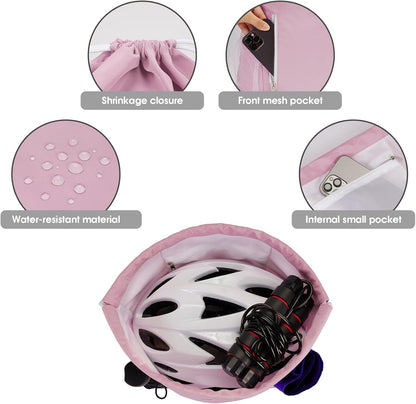 Drawstring Backpack, Gym Sackpack for Sports