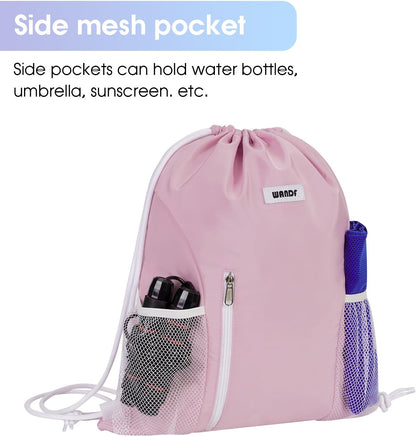Drawstring Backpack, Gym Sackpack for Sports