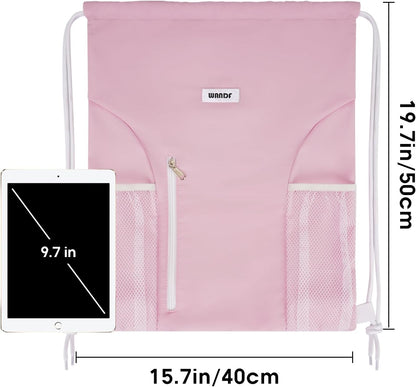 Drawstring Backpack, Gym Sackpack for Sports