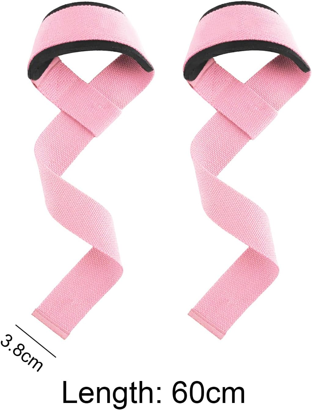 Upgrade Lifting Straps Wrist Wraps Weightlifting Training,Heavy Duty Gym Support for Men Women Boost Grip Wrist Stability