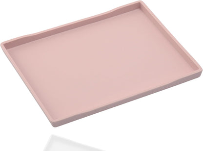 Large Pink Serving Tray (15 x 10.6 inch) for Gathering Small Items