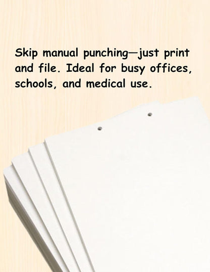 (TM) Writing Copy and Printing Paper, 8.5" x 11", 2 Hole Top-Punched, 20 Pound Text, 500 Sheets Per Ream. (5000, Peach)