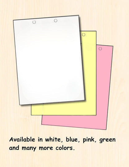 (TM) Writing Copy and Printing Paper, 8.5" x 11", 2 Hole Top-Punched, 20 Pound Text, 500 Sheets Per Ream. (5000, Peach)
