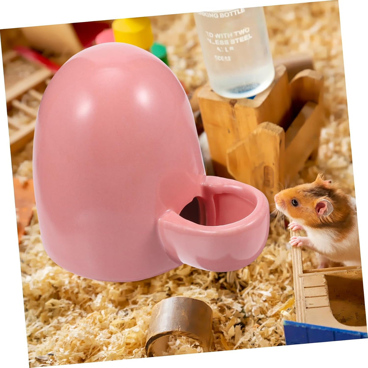 Small Animal Drinking Fountain Mini Pet Water Dispenser for Mice Ferrets