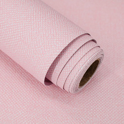 Pink Peel and Stick Wallpaper Grasscloth Paper 15.7in x 118.1in