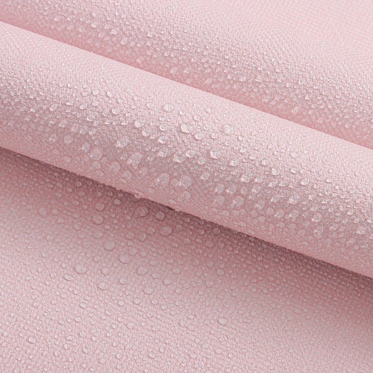 Pink Peel and Stick Wallpaper Grasscloth Paper 15.7in x 118.1in
