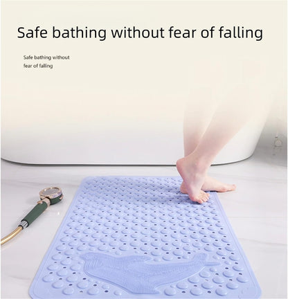 Home use with Suction Cup Floor mat for Bathroom, Toilet, Shower Room, and Anti-Fall mat(Pink,35 * 70cm)