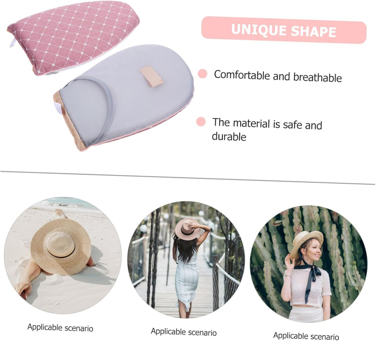 2pcs Handheld Ironing Gloves Lightweight Steam Mitts for Garment Steamer Comfortable Breathable Design for Home Use Travel Protects Hands from Heat Scalding