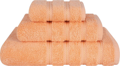 100% Cotton Luxury Turkish Towels, 3 Piece Towel Set