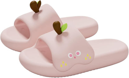 Cartoon Animal Slippers, Soft EVA House Slides, Anti-Slip Shower Sandals