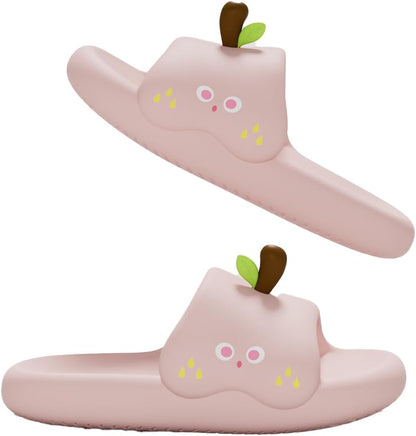 Cartoon Animal Slippers, Soft EVA House Slides, Anti-Slip Shower Sandals