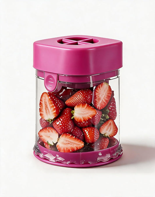 Grape Cutter for Toddlers Baby-Led Weaning, Pink