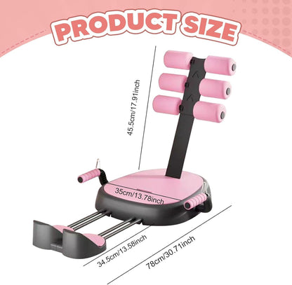 Sit Up Bar Ab Workout Equipment for Men Women, Multifunctional Home Workout Fitness Core Muscle Building Situp Bar Assistance