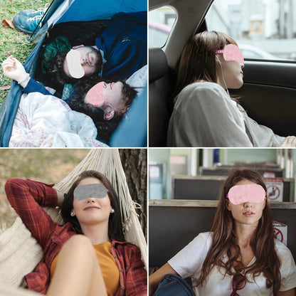 4 Pcs Plush Sleep Masks, Ultra Cute Soft Sleep Eye Cover, Blindfold Travel Sleep Masks for Kids Men Women, with Elastic Strap, Adjustable for Kids Adult (Beige,Dark Pink,Pink,Grey)