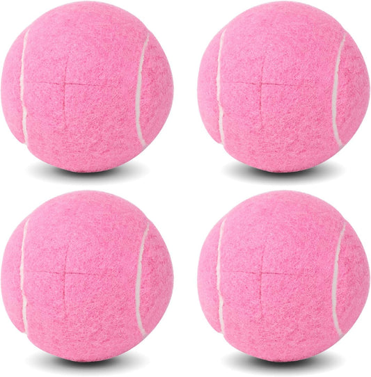 ANCKNE Walker Tennis Balls Precut Tennis Balls for Walkers 4PCS Walkers Legs Universal Precut Glide Balls, Heavy Duty Long Lasting Felt Pad Glide Coverings for Furniture Legs and Floor Protection