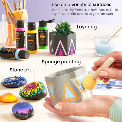 ARTEZA ARTZ-3724 Art-Paints, A201 Peach Craft