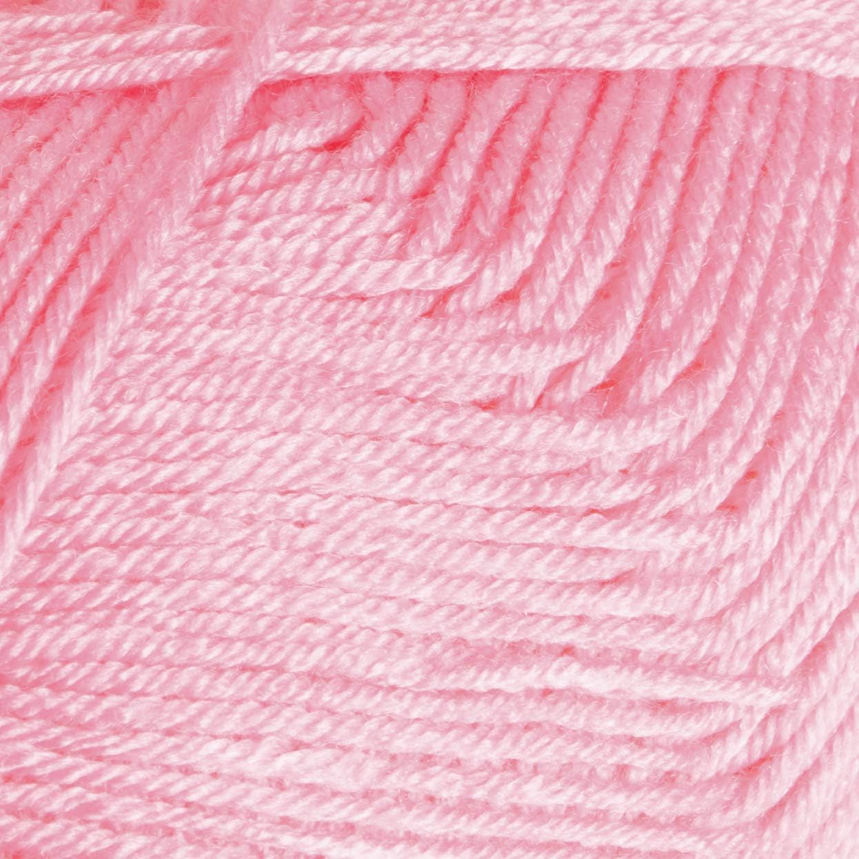 Knit Picks Brava Pink 100% Acrylic Sport Weight Soft Yarn for Knitting, Crocheting, Knitting Machine use, Light Weight Yarn for Baby Items (Cotton Candy)