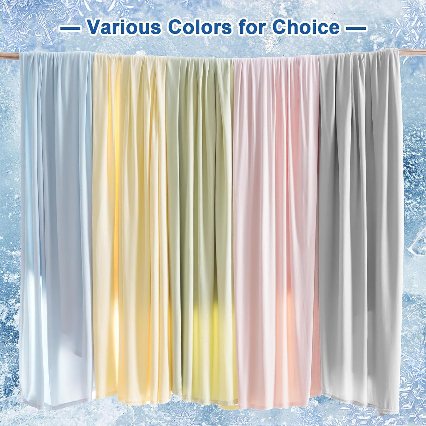 PHF Reversible Double Cooling Blanket King Size, Soft Arc-Chill Q-Max>0.5 Thin Summer Throw for Hot Sleepers,Breathable Lightweight Portable Silky Durable Single Layer for Home Office Travel Car, Pink