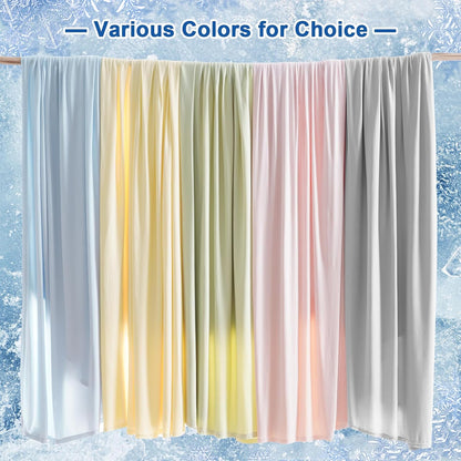 PHF Reversible Double Cooling Blanket King Size, Soft Arc-Chill Q-Max>0.5 Thin Summer Throw for Hot Sleepers,Breathable Lightweight Portable Silky Durable Single Layer for Home Office Travel Car, Pink