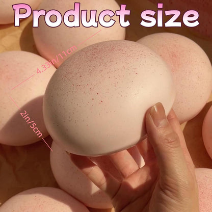 Cheese Slow Rising Squishy Toy, Soft Foam Stress Relief Squeeze, Sticky Food Squishies, Bread and Butter Squishy Style for Desk Decor or Gift (Pink)