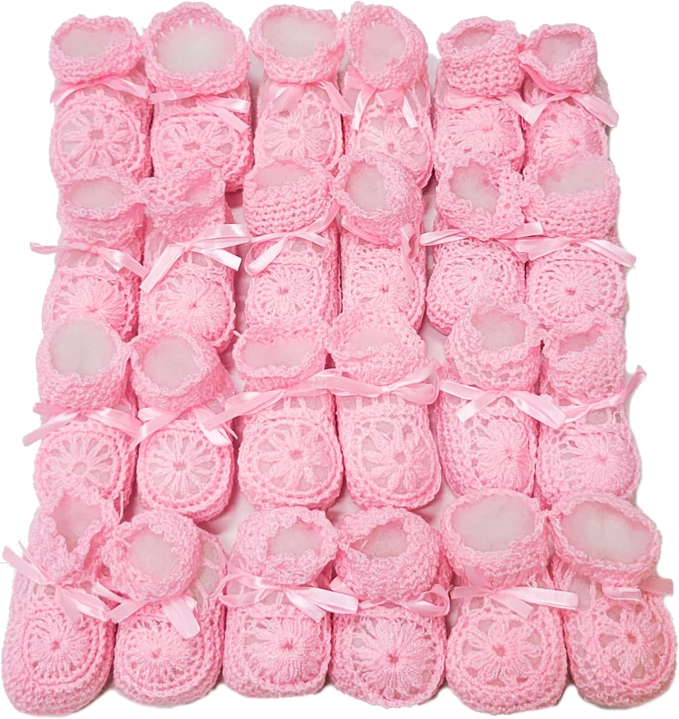 Abelito Newborn Baby Boy Girl Hand Crochet Booties