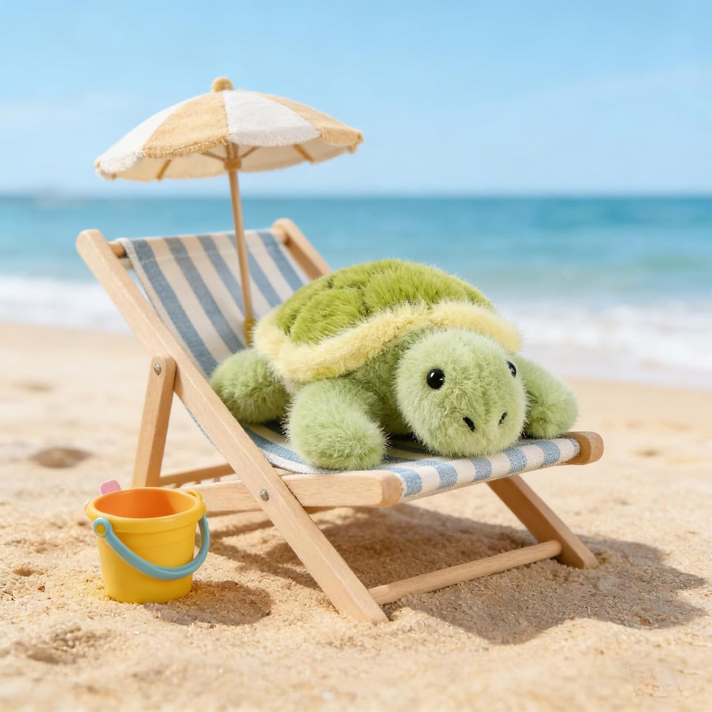PEACH CAT Sea Turtle Stuffed Animal Cute Plushies Small Plush Toys Birthday Gifts for Girls Boys Kids