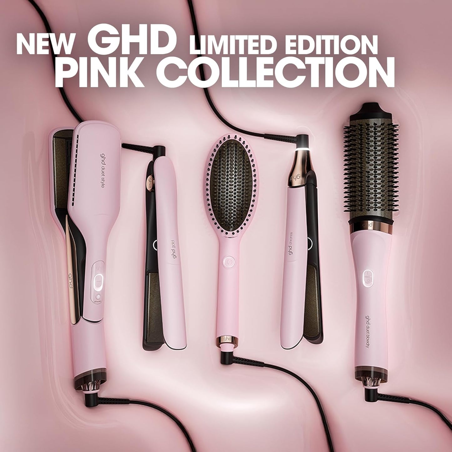 ghd Gold ― 1" Flat Iron Hair Straightener | Professional Ceramic Hair Straightening Styling Tool for Stronger Hair & More Color Protection
