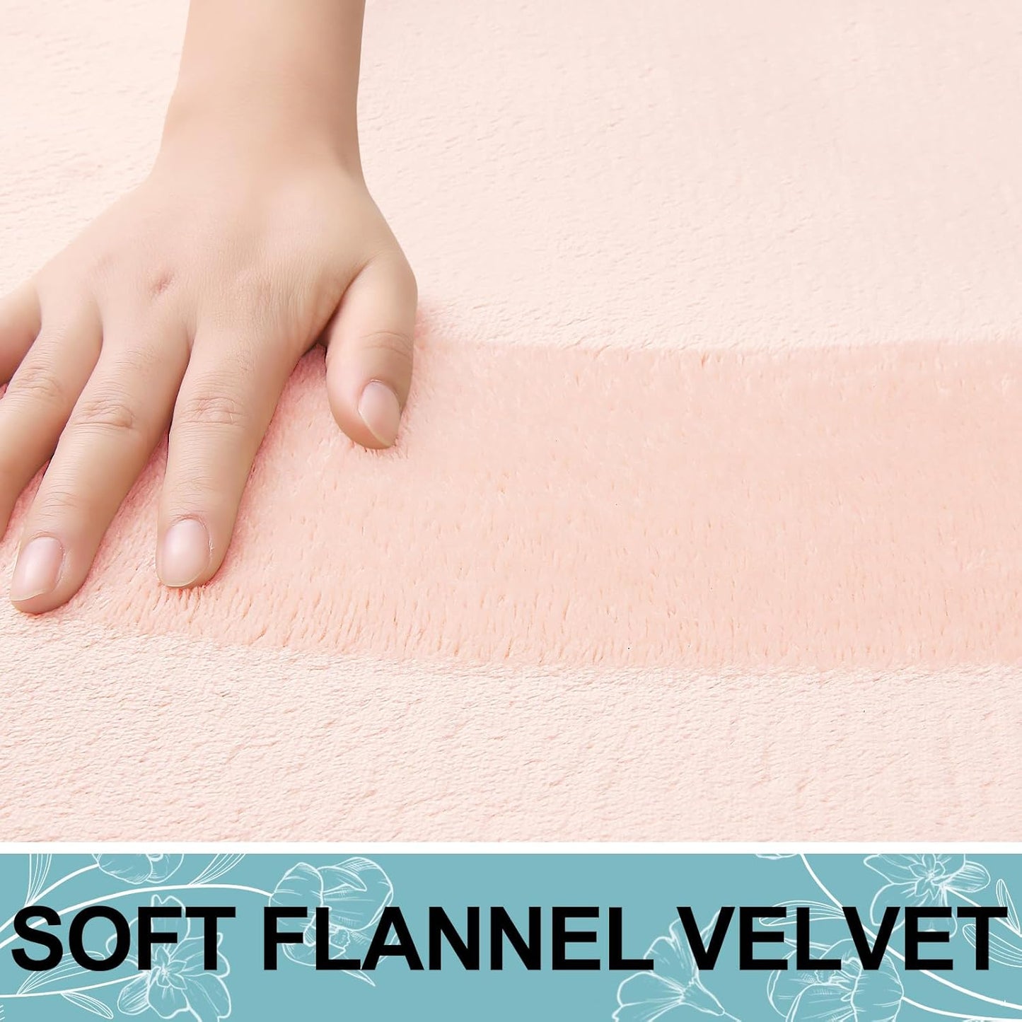 Smiry Memory Foam Toilet Rugs U-Shaped 24x20, Extra Soft Absorbent Non-Slip Contour Bathroom Rugs, Machine Washable Bath Mats for Toilet, Pink