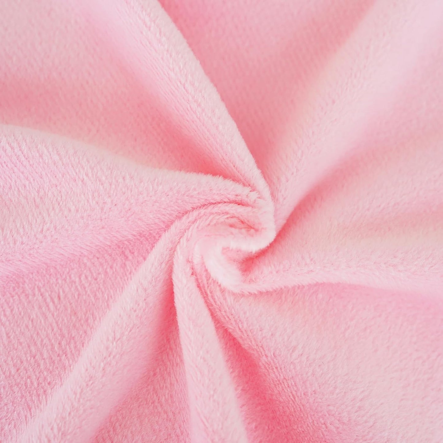 Set of 2 Faux Fur Pillowcases, Luxury Bubble Waffle Carved Plush Standard Size Pillow Shams Soft and Furry, Zipper Closure (Pink, 20"x26")
