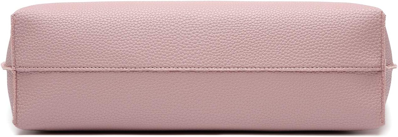 Dreubea Women's Soft Faux Leather Tote Shoulder Bag from, Big Capacity Tassel Handbag