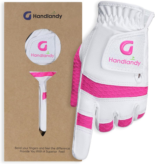 Kids Golf Glove, Left Hand Youth Golf Glove for Junior Toddler, Durable & Breathable, Great Gift for Boys Girls