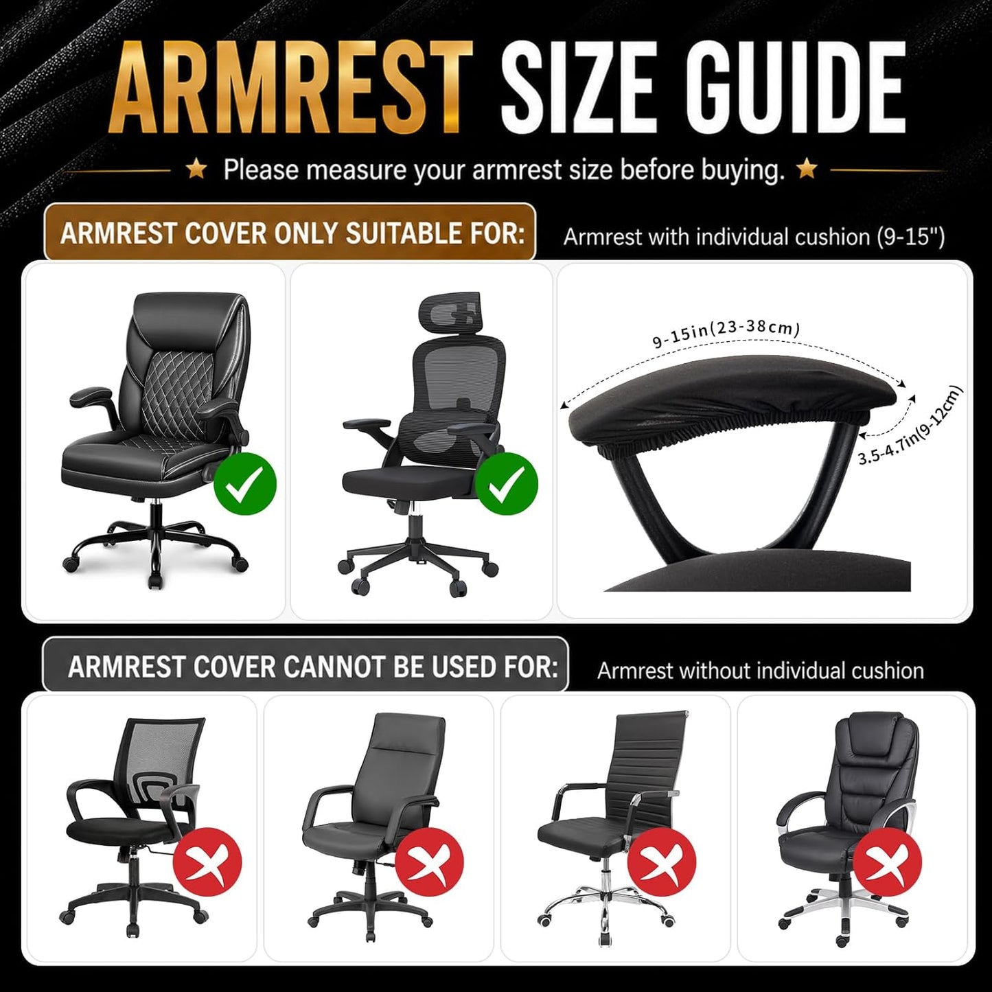 Stretch Computer Office Chair Cover with Armrest Covers Durable Zipper Universal Washable Removable Spandex Rotating Boss Chair Slipcovers Anti-dust Soft Desk Chair Seat Protector, Pink