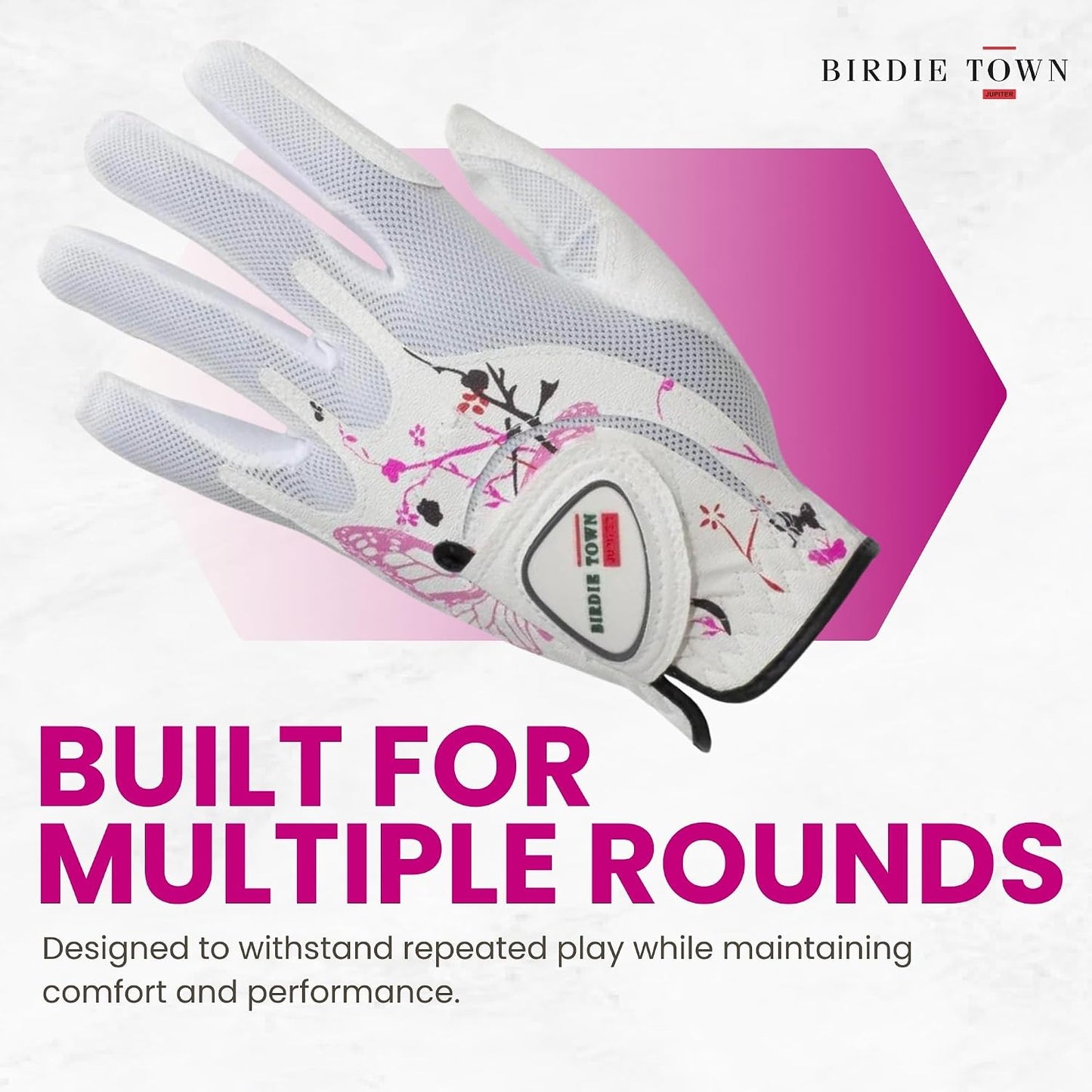 Golf Glove - Breathable Synthetic Leather, Premium Golf Accessories, One Size Fits Most