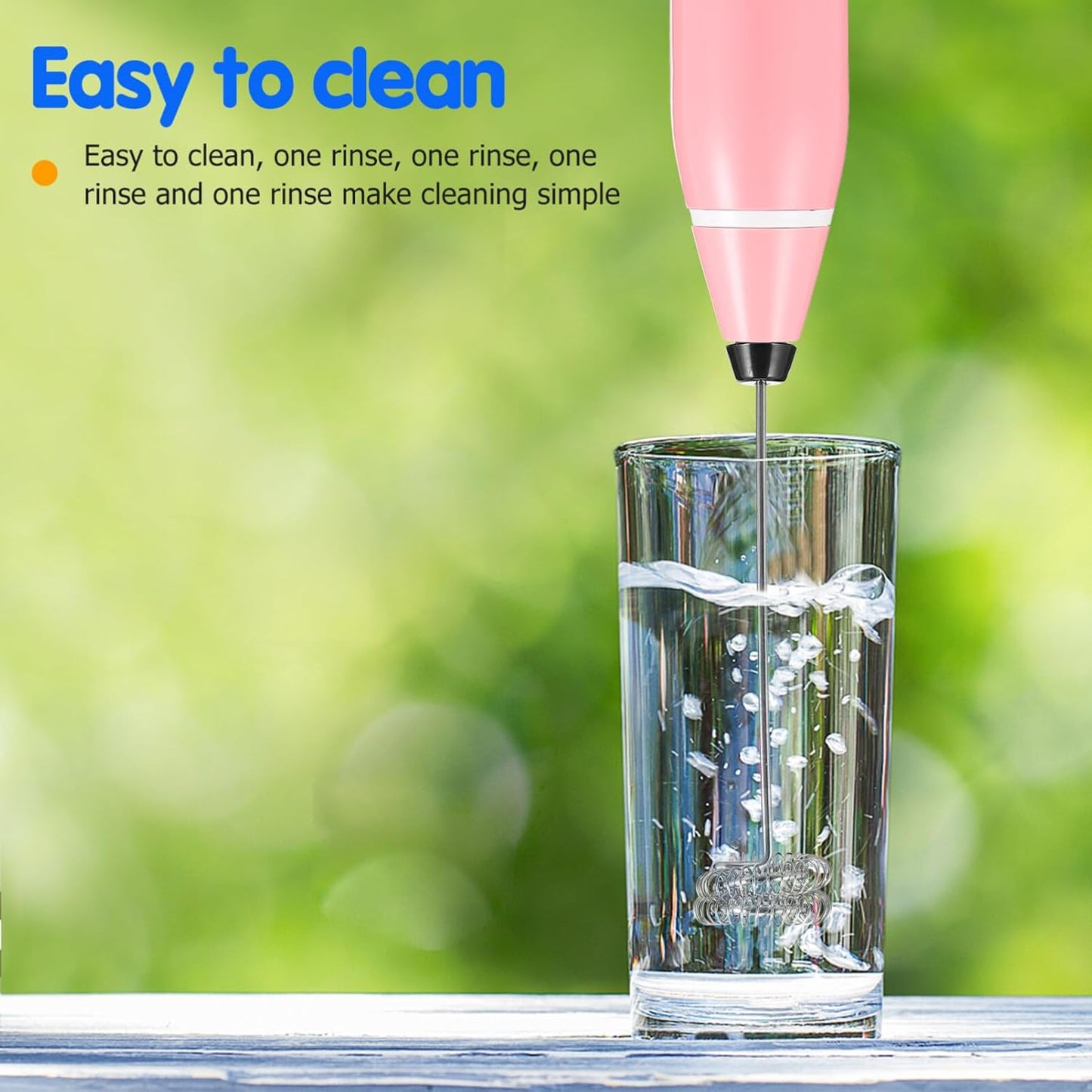 Hemobllo 1set Usb Rechargeable Stainless Steel Handheld Electric Bubbler Automatic Paint Mixer for Crafts Lightweight and Compact Design Easy to Clean Whisk for Paint and