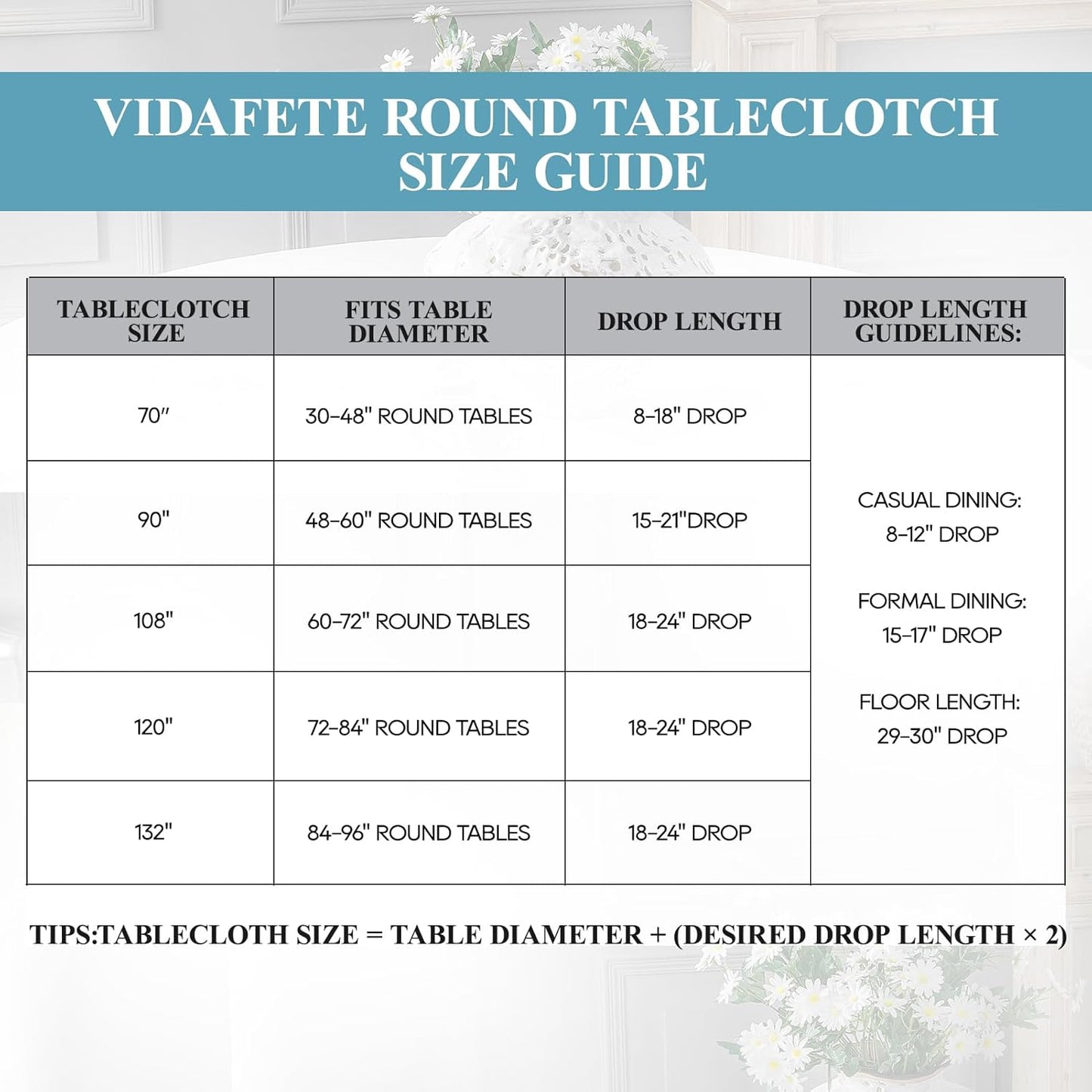 VidaFete Tablecloth 10 Pack 120inch Round Table Cloth Polyester, Stain Wrinkle Resistant Polyester Dining Table Cover for Kitchen Dinning Party Wedding Round Tabletop Buffet Decoration(Pink)