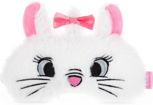 Mad Beauty Disney Aristocats Marie Sleep Mask | Pink Bow and Fur | Great Novelty Gift for Women, Adults, and Kids | Comfortable and Washable | Adorable and Fun Sleep Accessory