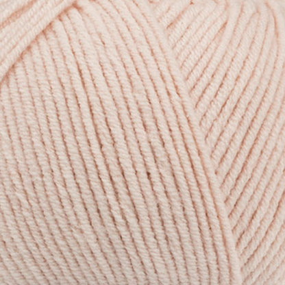 Soft Cotton Blend Crochet Yarn – Sport Weight Yarn for Crochet & Knitting – 100g / 361yds – 55% Cotton 45% Acrylic – Ideal for Amigurumi & Baby Projects (Orange - Light Peach, 4 Skeins)