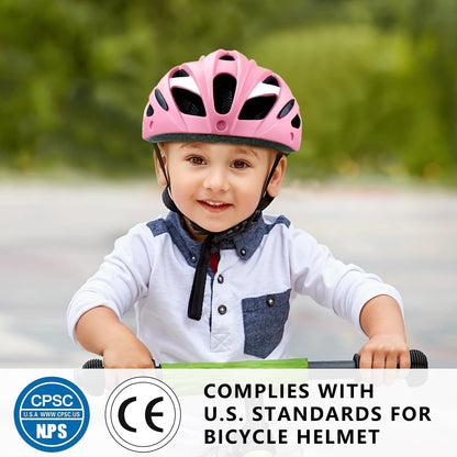 AIDY-PRO Kids Bike Helmet Boys Bike Helmet with Goggles, Adjustable Youth Bikes Helmets, Bicycle Cycling Roller Skating Skateboard Helmet for Boys Girls