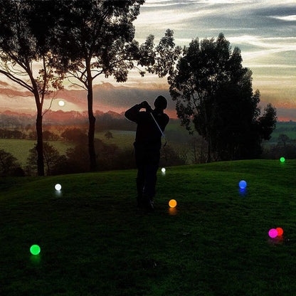 LED Light up Golf Balls, Glow in The Dark Night Glow Golf Balls