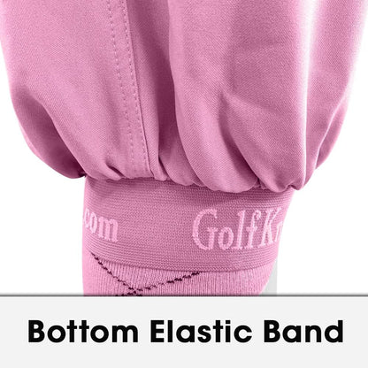 Golf Knickers Pink Microfiber (Plus Fours) for Men