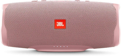 JBL Charge 4 Waterproof Portable Bluetooth Speaker- Pink (Renewed)