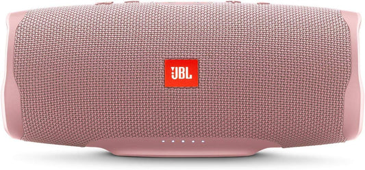 JBL Charge 4 Waterproof Portable Bluetooth Speaker- Pink (Renewed)