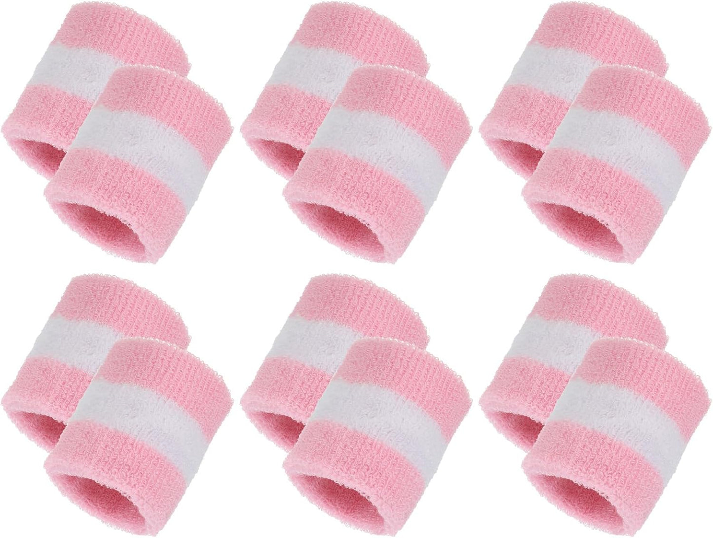 MECCANIXITY Sports Wristbands Absorbent Sweatband Competition Wrist Band Sweat Band for Men Women Tennis Basketball