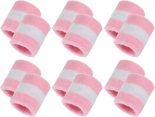 MECCANIXITY Sports Wristbands Absorbent Sweatband Competition Wrist Band Sweat Band for Men Women Tennis Basketball