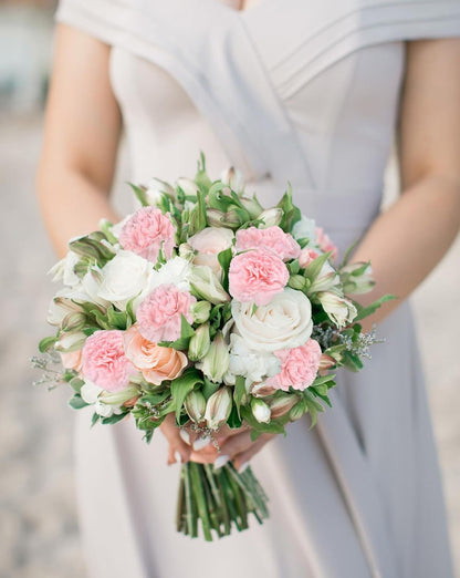 Champagne Carnations Artificial Flowers 8pcs 31.5inch Real Touch Flowers Fake Carnations for Floral Arrangements Home Wedding Dining Table Party Decor(Pink)