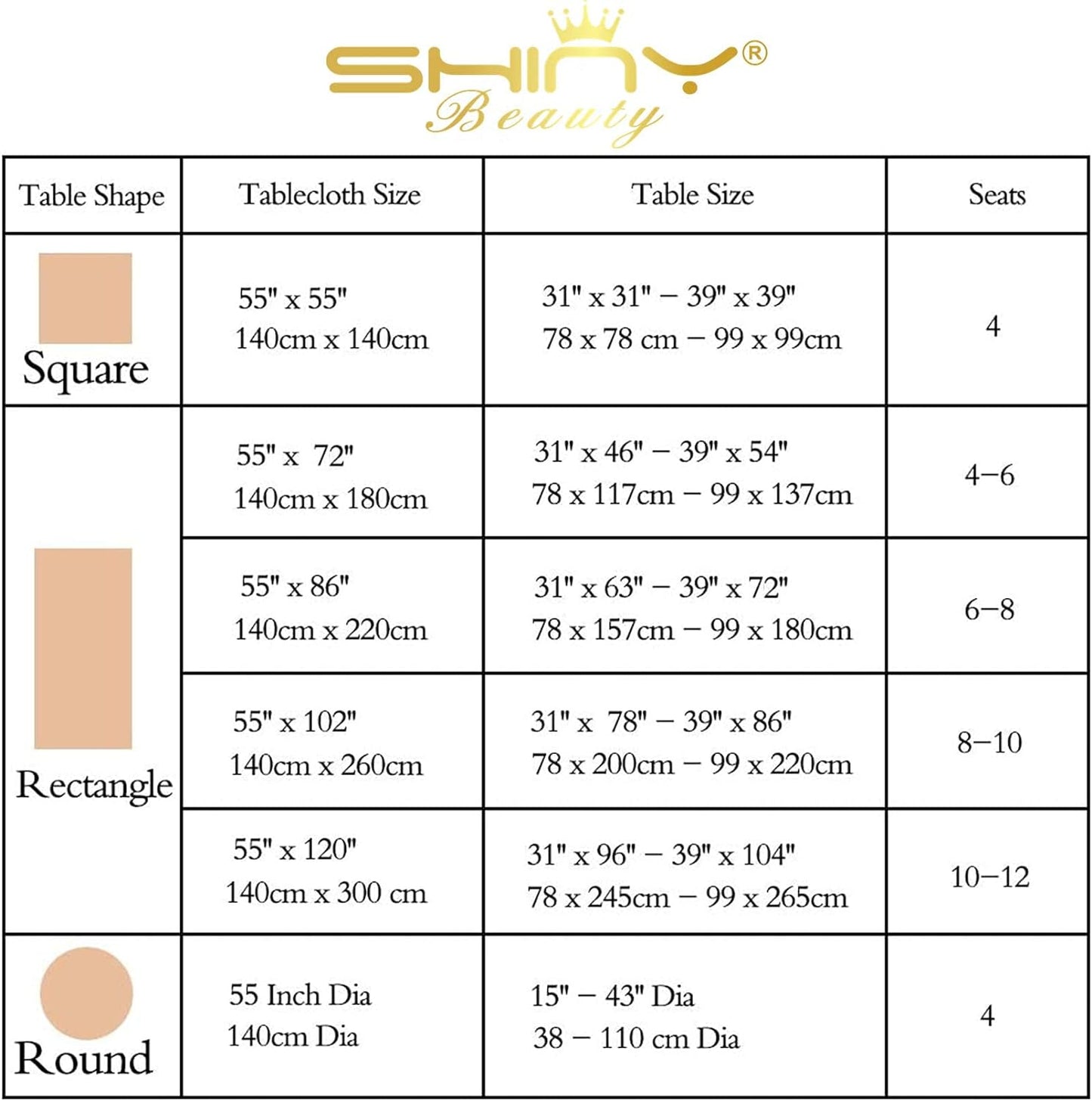 ShinyBeauty Round Cotton Linen Tablecloth - Wrinkle Free, Dust-Proof, Washable Buffalo Check Table Linen with Pink Embroidery Tassel - 55" for Home Kitchen Tables
